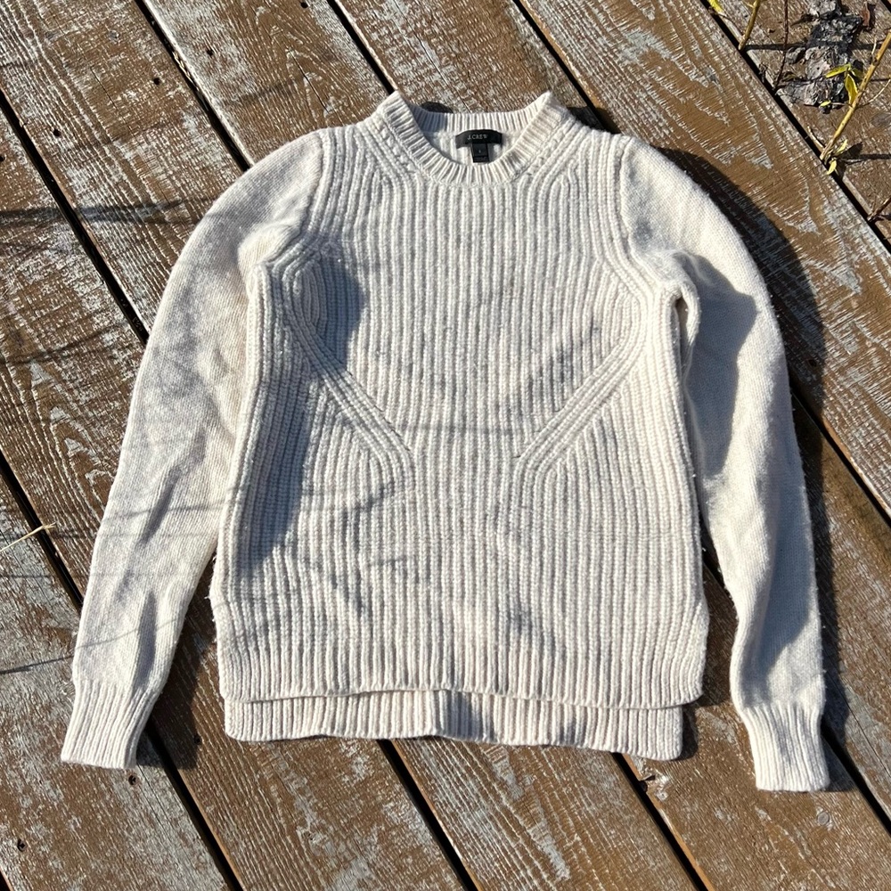 J Crew 100% Wool Sweater